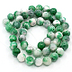 Chapelets de perles en jade persan naturel G-D434-12mm-M-3
