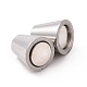 304 Stainless Steel Magnetic Clasps X-STAS-K006-05C-4mm-2