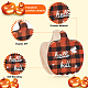 OLYCRAFT 3 Sizes 12pcs Pumpkin Wooden Sign Fall Wooden Pumpkins Block Thick Unfinished Blank Wood Pumpkin Signs for Harvest Party Home Decoration Supplies DIY-OC0004-14-4