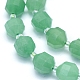 Verde naturale perline avventurina fili G-I279-A02-3
