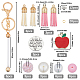 Kit de fabrication de porte-clés en perles Sunnyclue pour la journée des enseignants DIY-SC0023-13-2