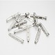 Eisen Brosche Sicherheitsverschluss bar Pins Pin zurück mit 3 Löcher IFIN-A171-04F-1