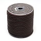Braided Leather Cord WL-E009-4mm-08-1