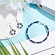 Nbeads 5 brins de perles de lapis lazuli naturel brins G-NB0004-56-5