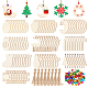 Kit de fabricación de decoración de colgantes con tema navideño diy DIY-WH0430-094-1