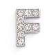 Alloy Slide Charms ALRI-WH0005-09F-P-1