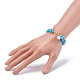 Natürliche Perle Charme Armbänder BJEW-JB05963-03-6