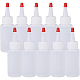 Benecreat 20 paquete de 2 onzas (60 ml) de botellas dispensadoras de plástico con tapas de punta roja DIY-BC0009-04-1