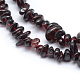 Natural Garnet Beads Strands G-P332-72-2