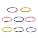 Glass Seed Beads Beaded Bracelets Sets BJEW-JB09073-1