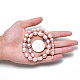 Perlas naturales abalorios de agua dulce cultivadas PEAR-D095-04-6