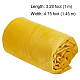 Benecreat tela de tapicería de terciopelo amarillo de 1 yarda DIY-WH0056-48F-2