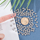 Unicraftale environ 200 pièces 6mm rondelle perles d'espacement en acier inoxydable perles en vrac 1.6mm trou perles accessoires pour bricolage bracelets colliers fabrication de bijoux STAS-UN0008-96P-3