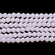 Fili di perle di vetro smerigliato imitazione giada X1-GLAA-F029-JM4mm-B02-1
