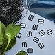 240 шт. железные пряжки-слайдеры DIY-CA0006-04B-4