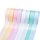 ARRICRAFT 8Rolls 8 Colors Polyester Ribbon OCOR-AR0001-04-1