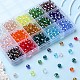 450 pièces 15 brins de perles de verre électrolytiques de style GLAA-YW0001-60-6