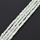 Brins de perles de style tache de soie en verre GLAA-N047-001A-06-2