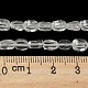Quarzo naturale perline di cristallo fili G-M420-H17-03-5