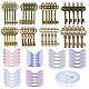 SUNNYCLUE 85PCS Skeleton Key Wing Pendant Kit Vintage Alloy Keys Charms Butterfly Dragonfly Wing Charm with 11 Yards Elastic Crystal String for Adults DIY Necklace Jewelry Making Party Decor DIY-SC0017-45-1