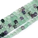 Natural Fluorite Beads Strands G-E560-A12-4mm-1