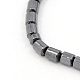 Magnetic Synthetic Hematite Beaded Necklaces NJEW-F026-13-3