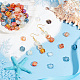 Arricraft 120 pezzo di perle di vetro cristallo color placcato ab con fori EGLA-AR0001-17B-5
