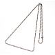 304 Stainless Steel Figaro Chains Necklaces NJEW-L398-03P-2