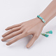 Nylon Thread Cord Bracelets BJEW-JB03545-03-4