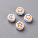 Perle acriliche opache bianche MACR-N008-41F-2