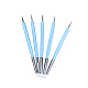 Silicone Double Head Nail Art Dotting Tools AJEW-L072-54A-2