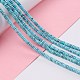 Synthetic Turquoise Beads Strands TURQ-Z002-01D-4