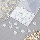 GORGECRAFT 80PCS Clear Plastic Beaded Chain Connector Roller Shade Chain Connector Replacement Vertical Roman Roller Blind Ball Chain Cord Connector Clips for Roller Shades Curtains Blinds FIND-GF0003-91-6