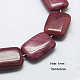 Natural Rhodonite Beads Strands G-G229-13x18mm-07-1