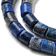 Chapelets de perles en lapis-lazuli naturel G-C084-A01-01-4