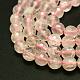 Chapelets de perles en quartz rose naturel G-J157-8mm-11-2