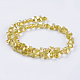 Electroplate Glass Beads Strands GLAA-K026-AB-3