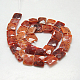 Natural Fire Crackle Agate Beads Strands G-G248-12x12mm-01-2