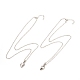 Halsketten-Sets mit Herzanhänger aus Metalllegierung NJEW-B081-08C-2