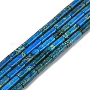 Крашеные бусы из натуральной императорской яшмы G-H087-H01-01C