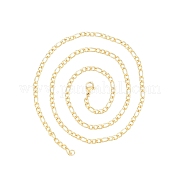 Мужское ожерелье из нержавеющей стали 201 figaro chains NJEW-N050-A08-3-50G
