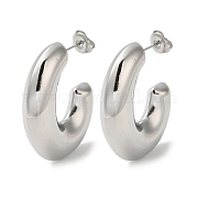 Серьги-гвоздики из нержавеющей стали 304 EJEW-Z026-06P