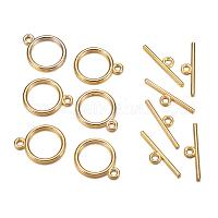 Застежки тоггл в тибетском стиле &nbsp;X-TIBE-A12208-G-NR