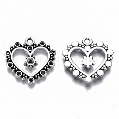 Supports en alliage de strass de style tibétain&nbsp;TIBE-S314-145AS-RS