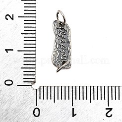 S925 подвески-коннекторы из стерлингового серебра&nbsp;STER-Q006-03AS