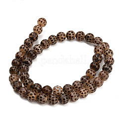 Estilo tibetano dZi abalorios hebras&nbsp;GG-NH0001-A02-8MM