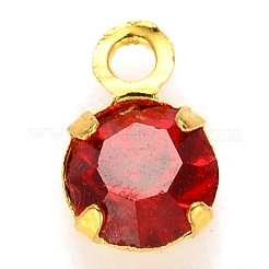 Стеклянные украшения из горного хрусталя RB-6.5x4x3.5-G