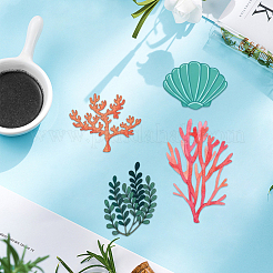 2 стили океан тема трафареты для резки штампы&nbsp;DIY-CP0011-99