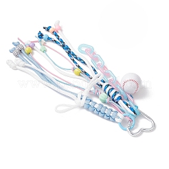 Внутренние сердечники полиэстер и спандекс шнуры веревки подвесные украшения&nbsp;HJEW-JM03841