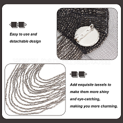 2шт модные погоны с кисточками FIND-FG0003-24A